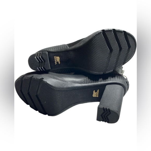 Sorel Dacie Black Bootie Waterproof Shoe Size:7 - Picture 4 of 7